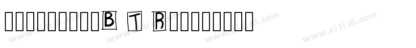 americanaB T Roman字体转换